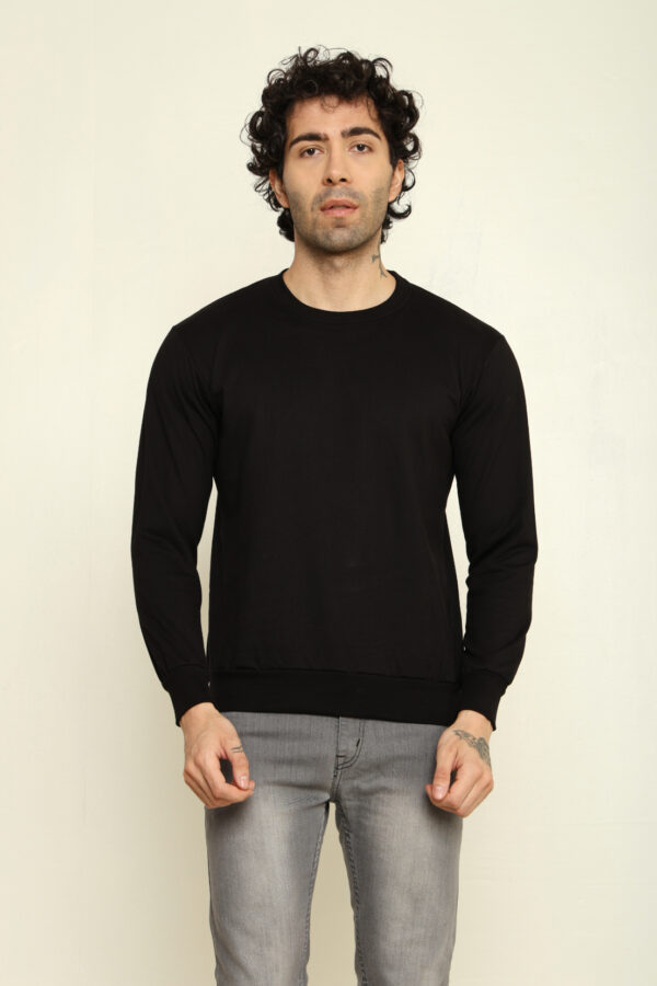 Absqura Solid Sweatshirt Black