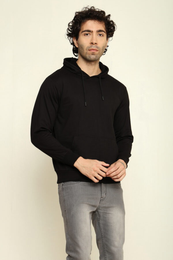 Absqura Hooded Black Sweatshirt