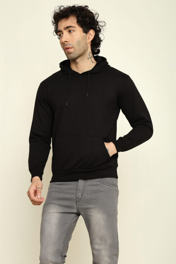 Absqura Hooded Black Sweatshirt