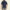 Absqura Men Acid Wash Solid Oversized Navy Blue T-Shirt
