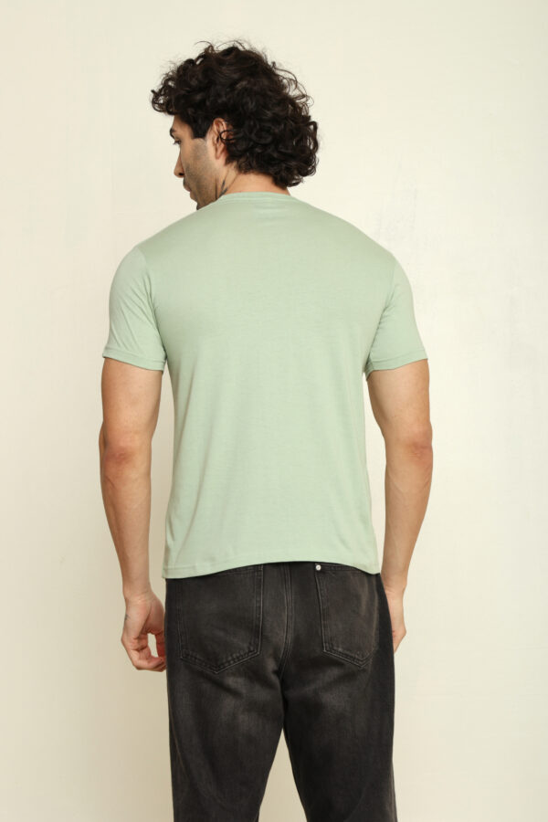 Absqura Solid Men Jade T-Shirt