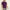 Absqura Solid Oversized Purple T-Shirt