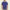 Absqura Solid Oversized Royal Blue T-Shirt