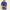 Absqura Solid Oversized Royal Blue T-Shirt
