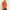 Absqura Solid Oversized Coral T-Shirt