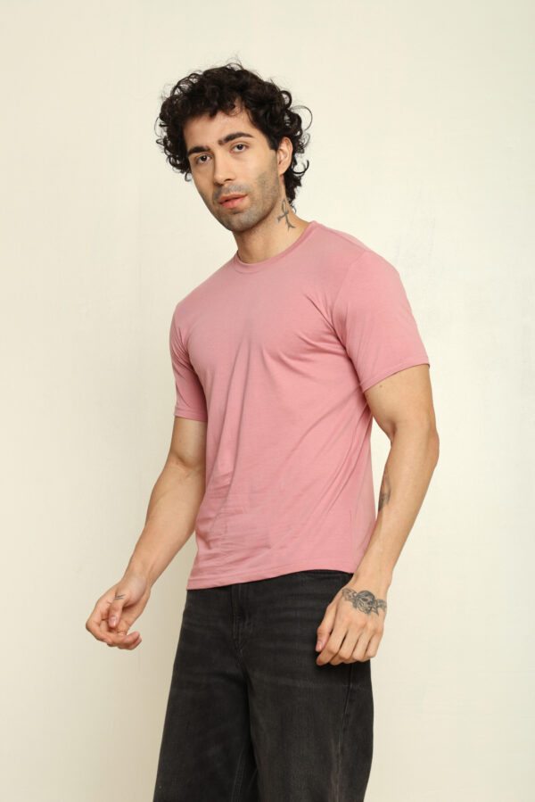 Absqura Solid Men Flamingo T-Shirt