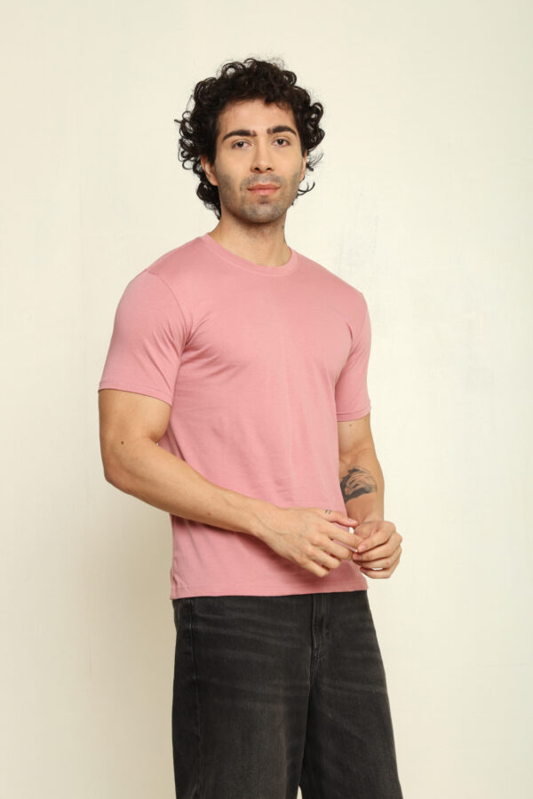 Absqura Solid Men Flamingo T-Shirt